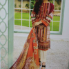 Petunia Printed Lawn Suit