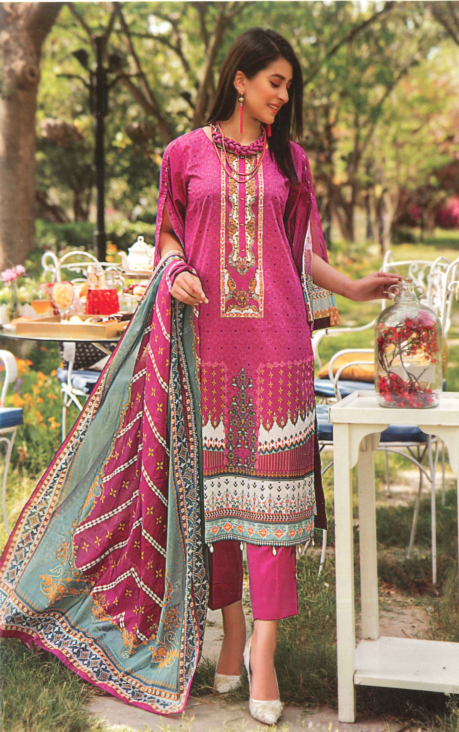 abrish paris lawn-pl-5 Abrish Paris Lawn PL-5