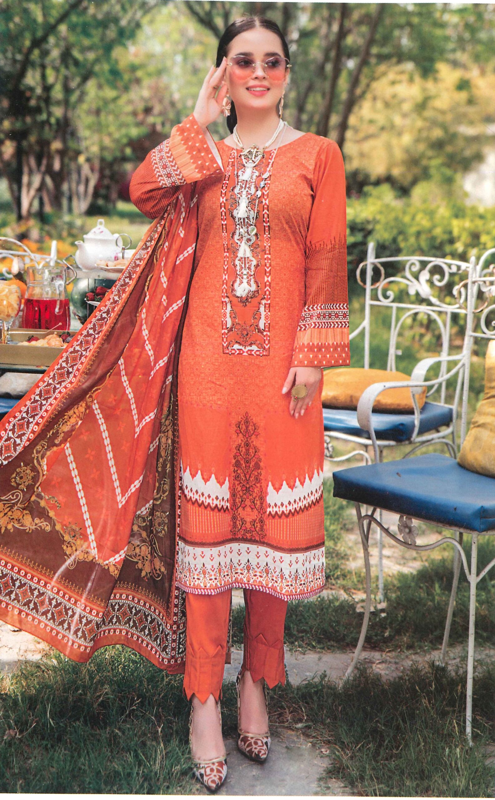 abrish paris lawn-pl-7 Abrish Paris Lawn PL-7